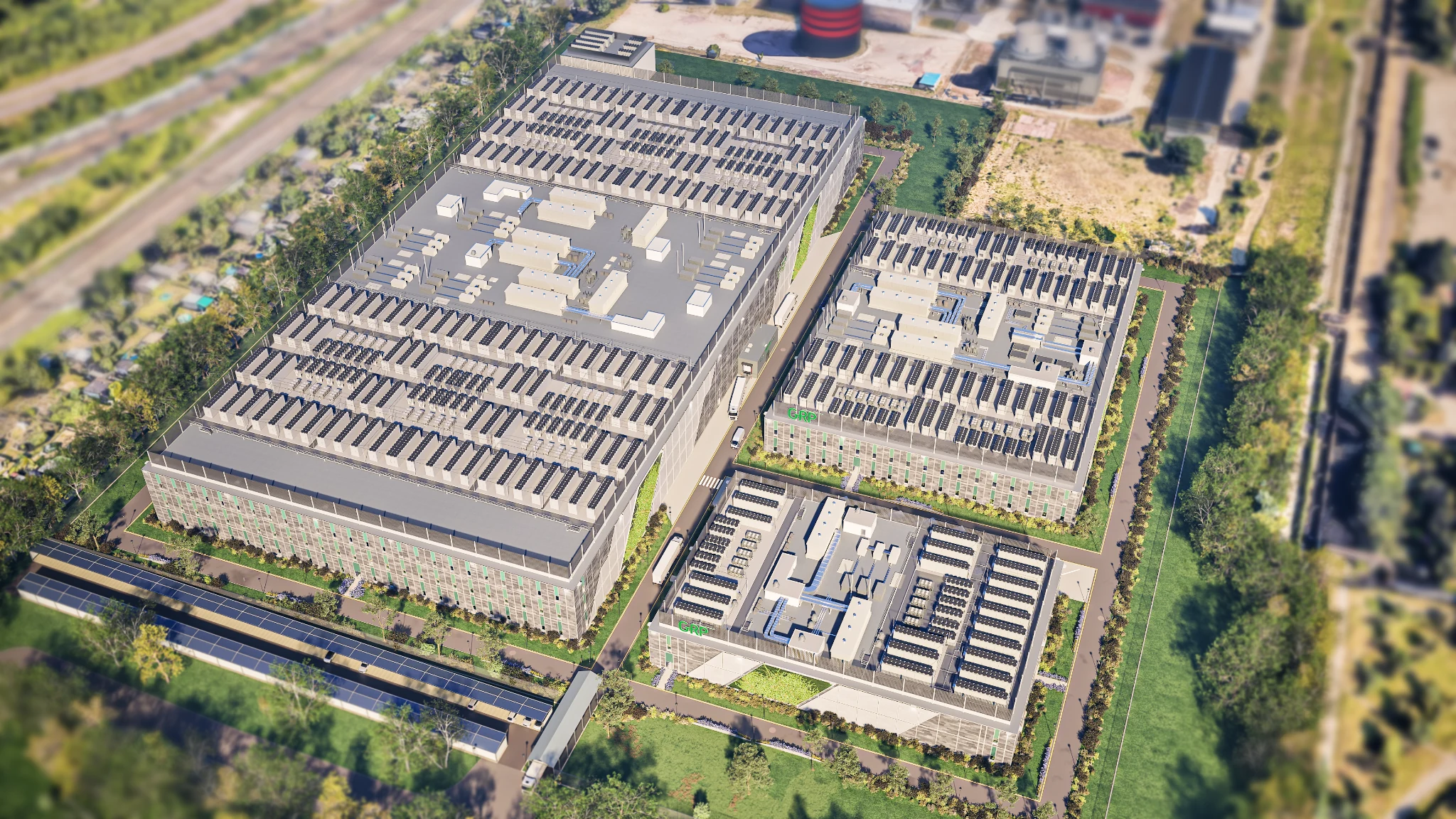 Datacenter Mitteldeutschland – Architekturvisualisierung 10
