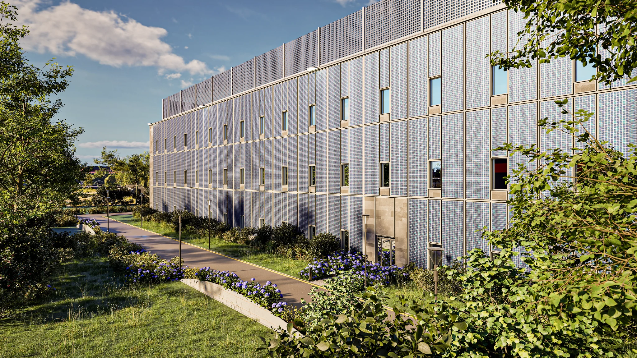 Datacenter Mitteldeutschland – Architekturvisualisierung 3