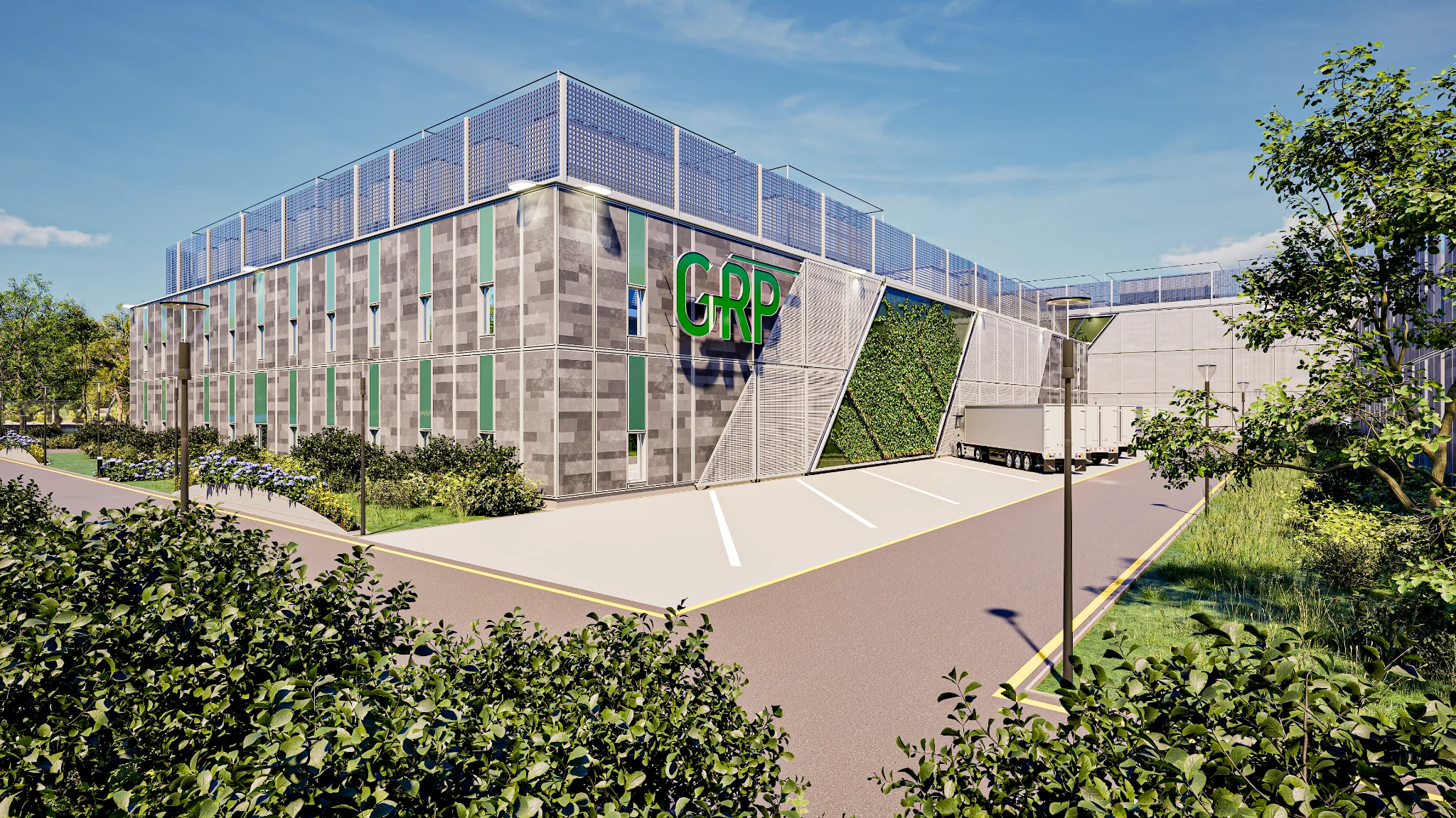 Datacenter Mitteldeutschland – Architekturvisualisierung 6