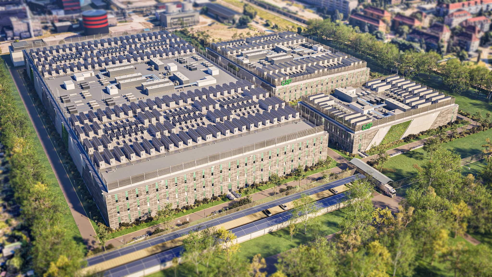 Datacenter Mitteldeutschland – Architekturvisualisierung 9
